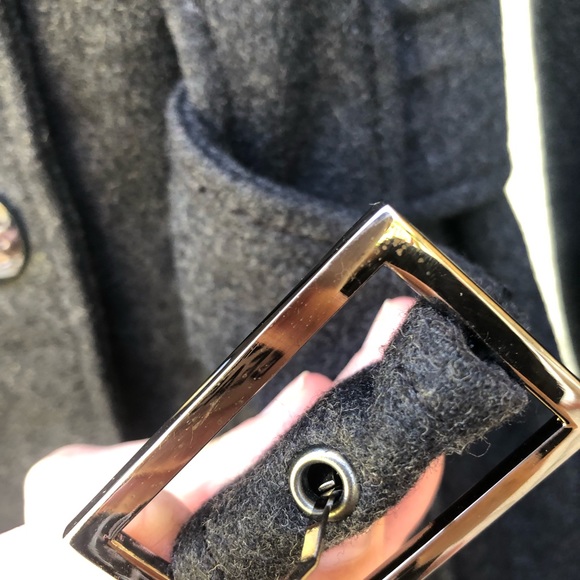 Guess Wool Military Pea Coat - Picture 6 of 6